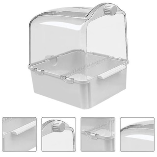 Foto 4 | Bañera Para Pájaros Huoguo Para Loros, Cacatúas, Periquitos - Venta Internacional.