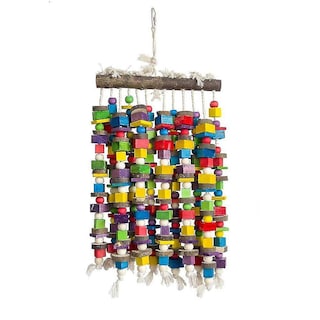 Foto 1 | Juguete Para Masticar Pájaros Huoguo De Bird Toys, Bloques De Madera Para Loros - Venta Internacional.
