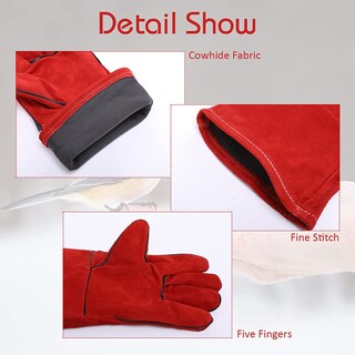 Foto 1 | Guantes Antiarañazos Y Mordeduras Para Entrenamiento De Aves Para Periquitos Cocka - Venta Internacional.