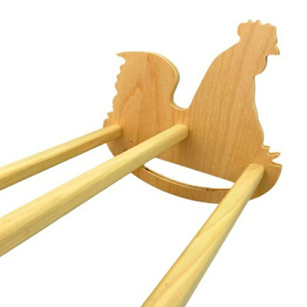 Foto 5 pulgar | Percha De Madera Con Forma De Escalera Giratoria Para Pollos Y Gallos - Venta Internacional.