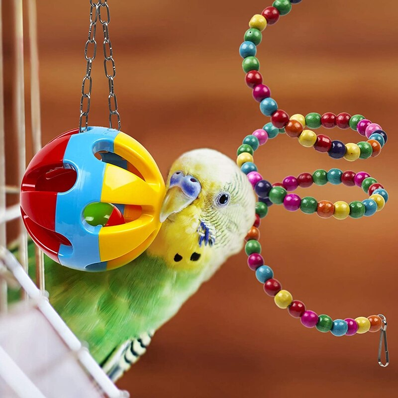 Foto 3 pulgar | Bird Cage Toys Sanlin Beans, Paquete De 10 Unidades, Para Loros, Masticables - Venta Internacional.
