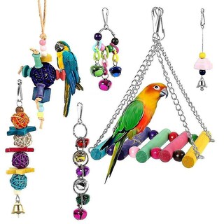 Foto 3 | Cuerda Para Pájaros Huoguo Para Pájaros Trenzada De Acero Inoxidable, 50 Cm - Venta Internacional.