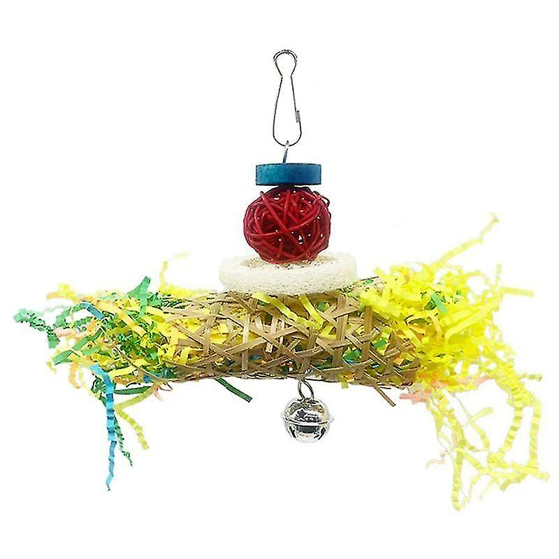 Foto 4 pulgar | Jaula Colgante Para Triturar Loros Bird Toys Huoguo, 5 Unidades - Venta Internacional.