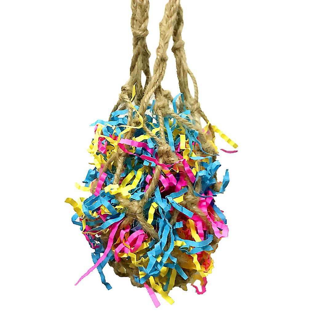 Foto 5 | Juguete Para Pájaros, Bolsa De Malla Para Colgar, Buscar Comida - Venta Internacional.