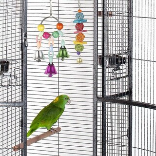 Foto 3 | Bird Toys Huoguo, 10 Paquetes De Juguetes Para Masticar Balancines, Para Loros - Venta Internacional.