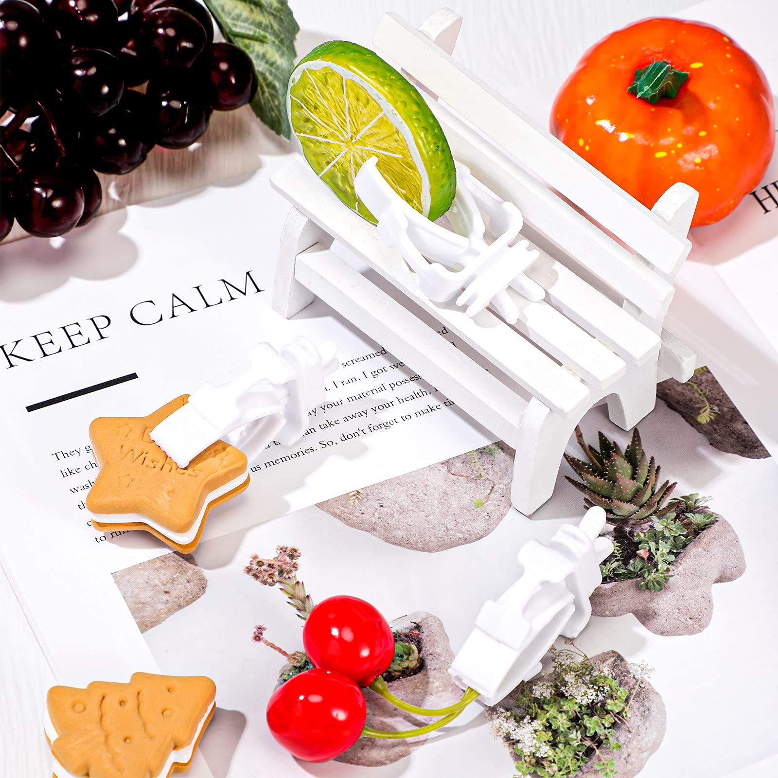 Foto 5 pulgar | Soporte Para Comida Con Forma De Jaula Para Pájaros, 6 Unidades, Para Loros, Frutas Y Verduras - Venta Internacional.