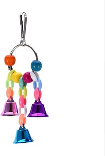 Foto 1 | Juguete Para Pájaros Huoguo, Para Atrapar Loros, Con Cuentas De Colores Y Cinturón - Venta Internacional.