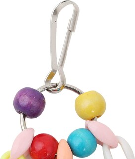 Foto 2 | Juguete Para Pájaros Huoguo, Para Atrapar Loros, Con Cuentas De Colores Y Cinturón - Venta Internacional.