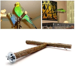 Foto 2 | Jaula De Pájaros Para Loros Huoguo, De Madera, 15 X 18 Cm - Venta Internacional.