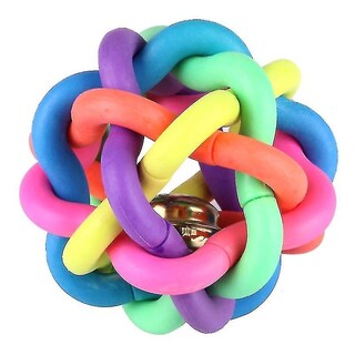 Foto 2 | Jaula Para Pájaros, Juguete Para Baños De Pájaros, Estilo Huoguo, Colorido Tejido - Venta Internacional.