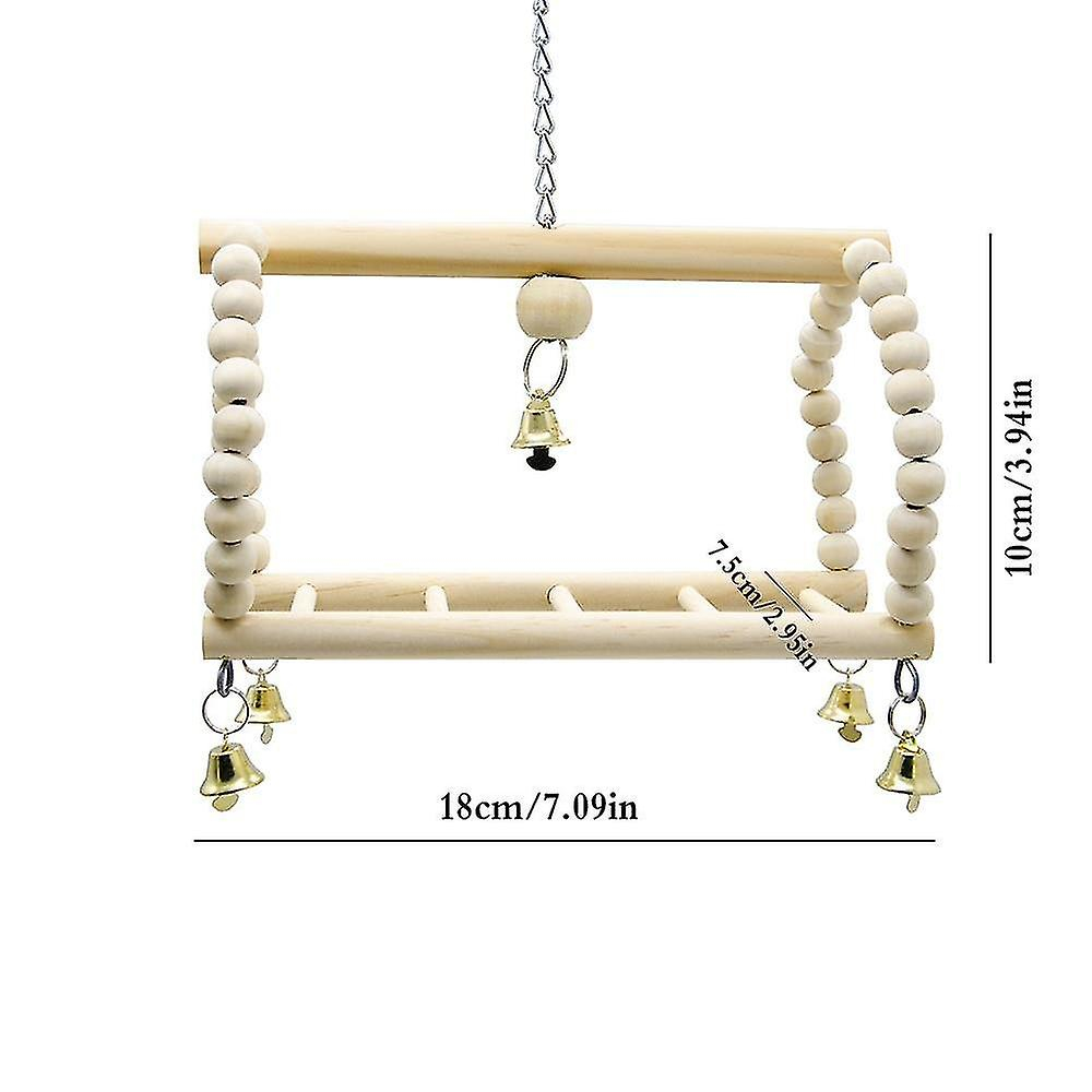 Foto 5 pulgar | Set De Juguetes Para Pájaro Cacatúa Loro Con Accesorios - Huoguo - Venta Internacional.