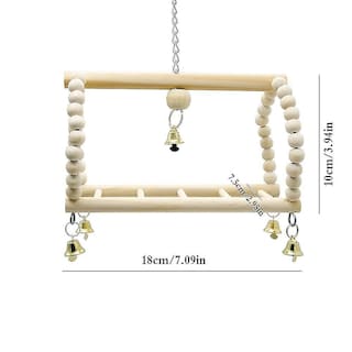 Foto 4 | Set De Juguetes Para Pájaro Cacatúa Loro Con Accesorios - Huoguo - Venta Internacional.