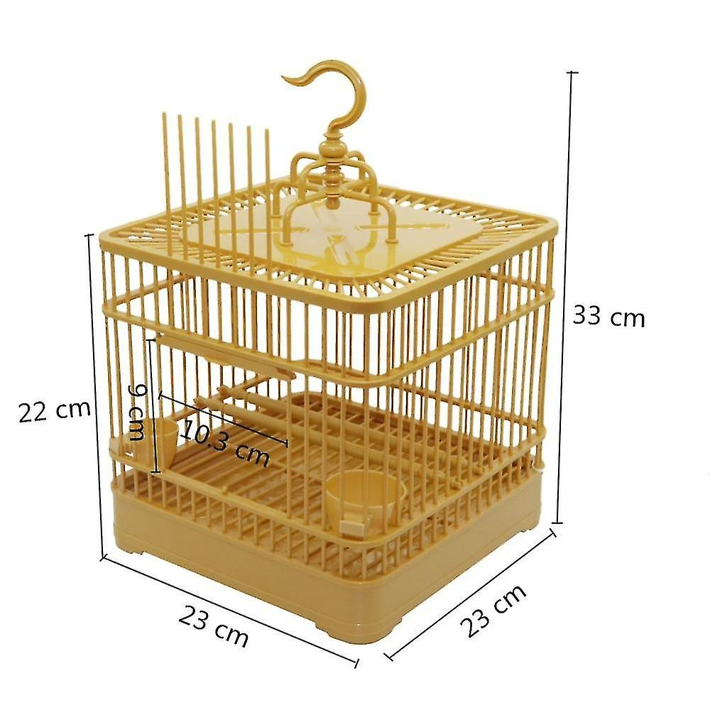 Foto 3 pulgar | Conjunto De Jaulas Para Pájaros Con Comedero Y Bebedero Para Pájaros Pequeños - Venta Internacional.