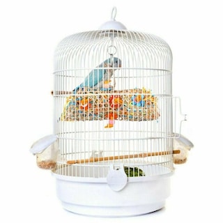 Foto 4 | Juguetes Para Colgar Hierba Tejida Con Forma De Jaula Para Morder Loros Y Pájaros, 3 Unidades - Venta Internacional.