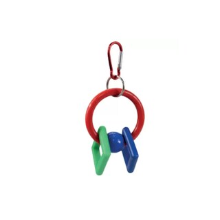 Foto 1 | Juguete Colgante Monteverde para Aves con Aro y Figuras Multicolor