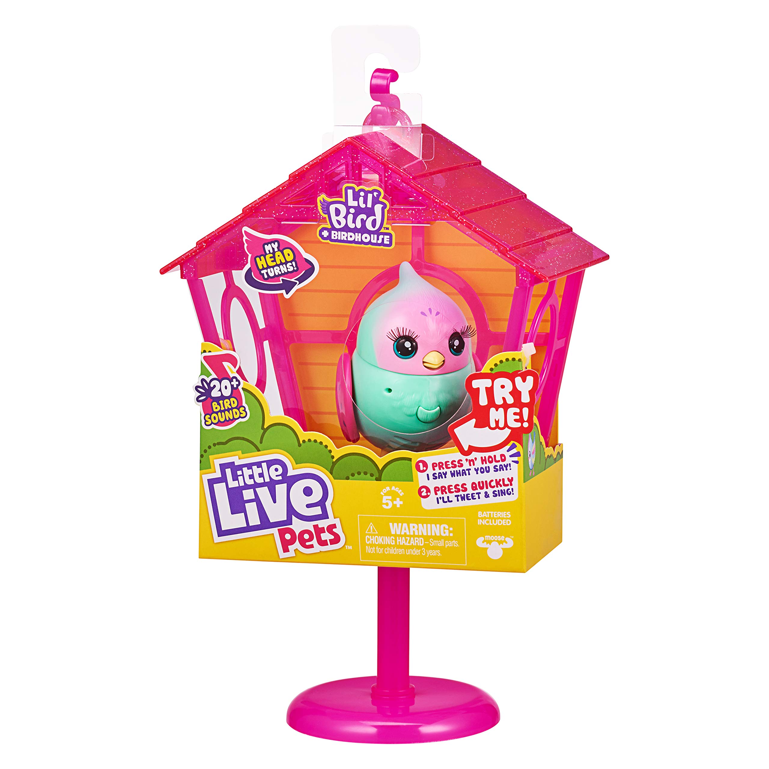Foto 8 pulgar | Toy Little Live Pets Lil Bird Con House Little Live Pets - Venta Internacional.