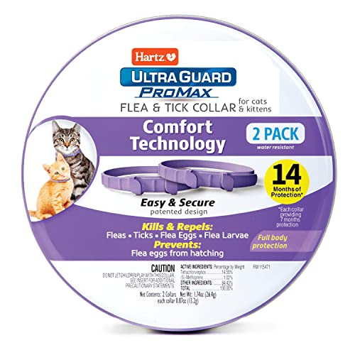 Collar Contra Pulgas Y Garrapatas Hartz Ultraguard Promax Para Gatos 2 - Venta Internacional.