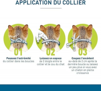 Foto 3 | Collar Antipulgas Y Garrapatas Para Gatos Sarah, Protección De 8 Meses (paquete De 2) - Venta Internacional.
