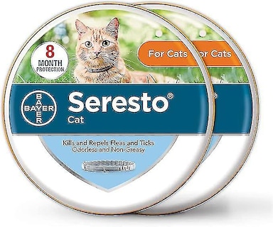 Foto 1 | Collar Para Gatos Antipulgas Y Antigarrapatas Sarahe, Paquete De 2 - Venta Internacional.