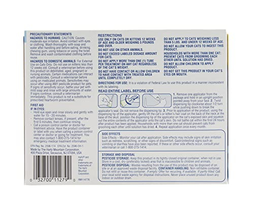 Foto 3 pulgar | Prevención De Pulgas Y Garrapatas Hartz Ultraguard Pro Para Gatos De Más De 2,3 Kg - Venta Internacional.