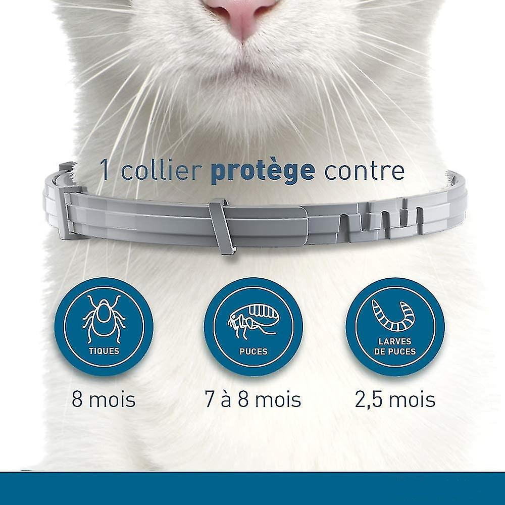 Foto 3 pulgar | Collar Antipulgas Y Garrapatas Para Gatos Sarah, Protección De 8 Meses (paquete De 2) - Venta Internacional.
