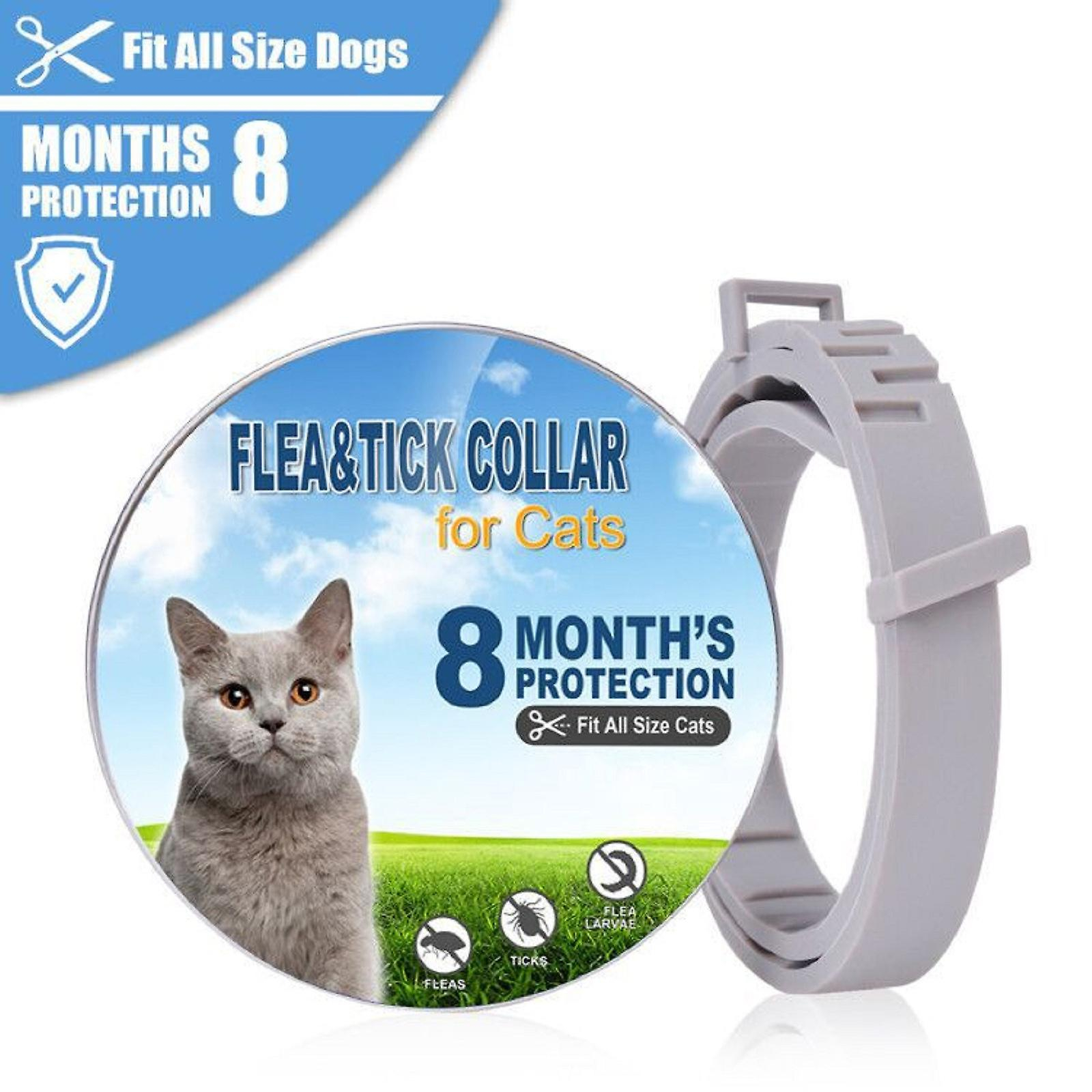 Foto 3 pulgar | Collar Antipulgas Y Garrapatas Para Perros Y Gatos De Hasta 8 Meses - Venta Internacional.