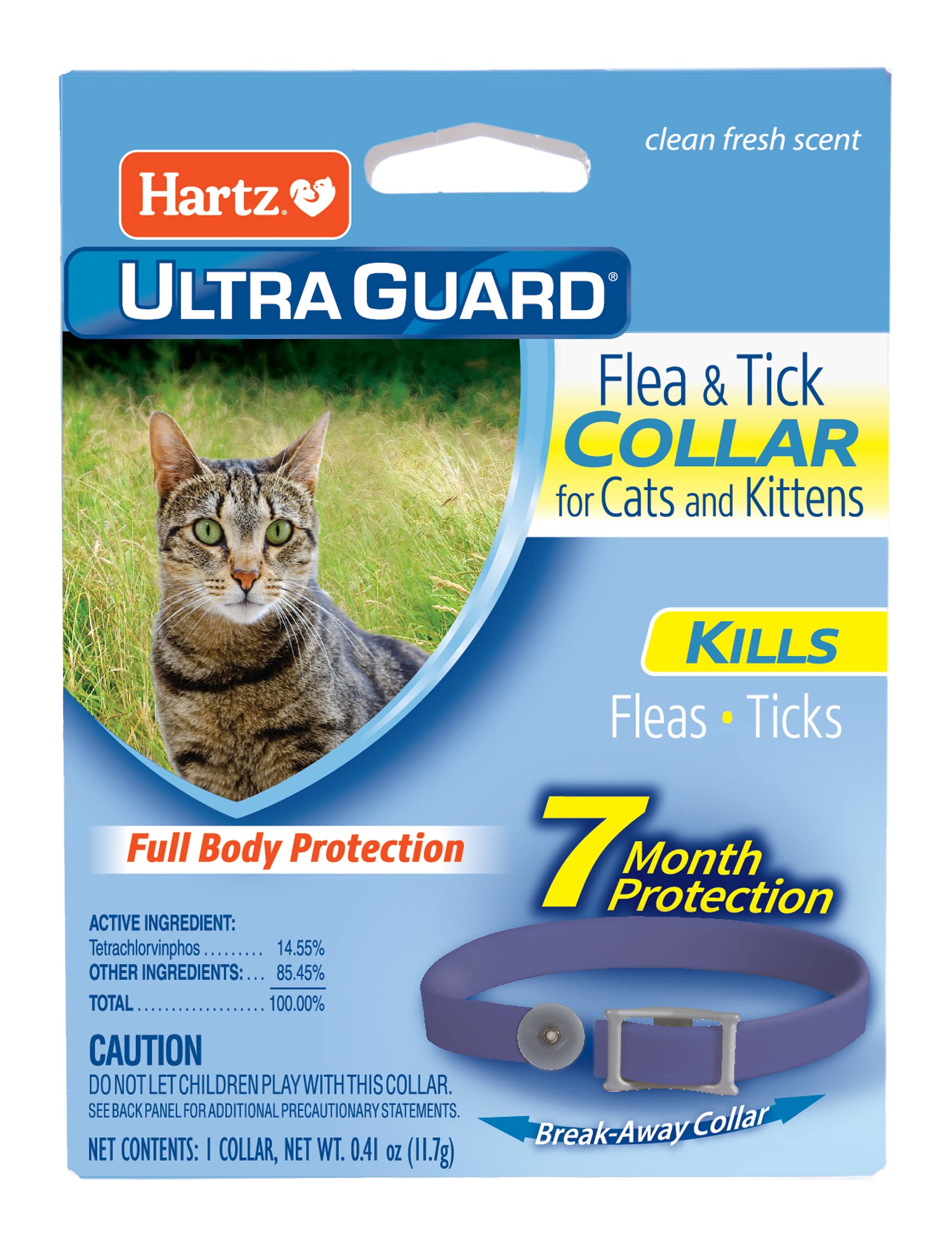 Foto 2 pulgar | Collar Antipulgas Y Garrapatas Hartz Ultraguard Para Gatos, 7 Meses, Color Morado - Venta Internacional.