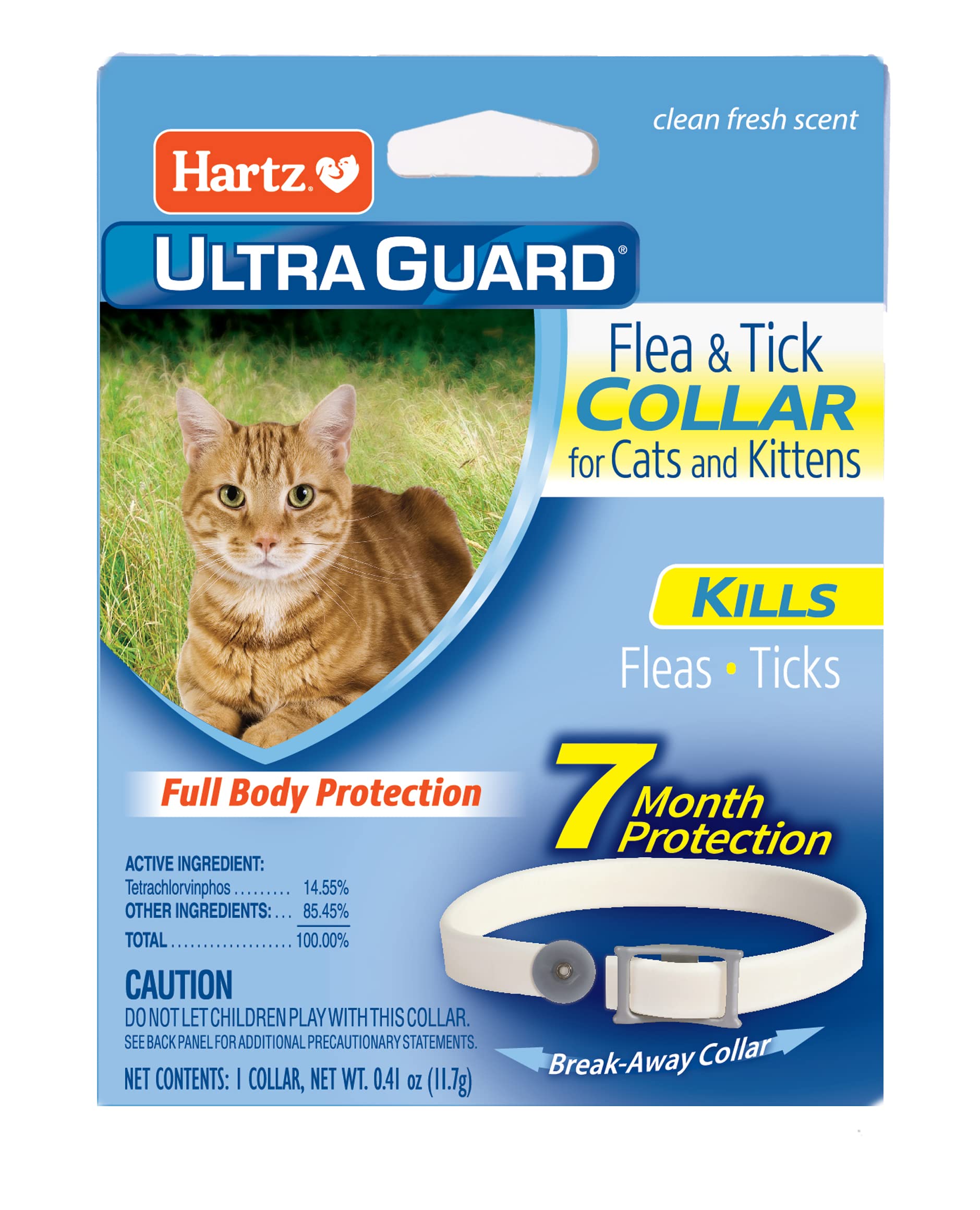 Foto 2 pulgar | Collar Antipulgas Y Garrapatas Hartz Ultraguard Para Gatos De 7 Meses, Color Blanco - Venta Internacional.