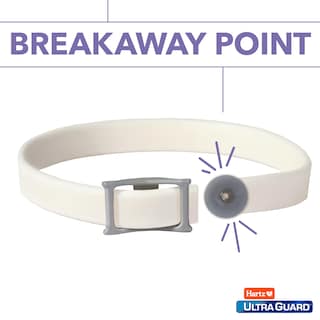 Foto 4 | Collar Antipulgas Y Garrapatas Hartz Ultraguard Para Gatos De 7 Meses, Color Blanco - Venta Internacional.