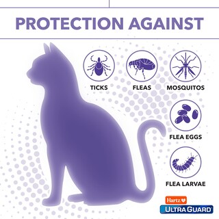 Foto 5 | Collar Para Pulgas Y Garrapatas Hartz Ultraguard Plus Para Gatos De 7 Meses - Venta Internacional.