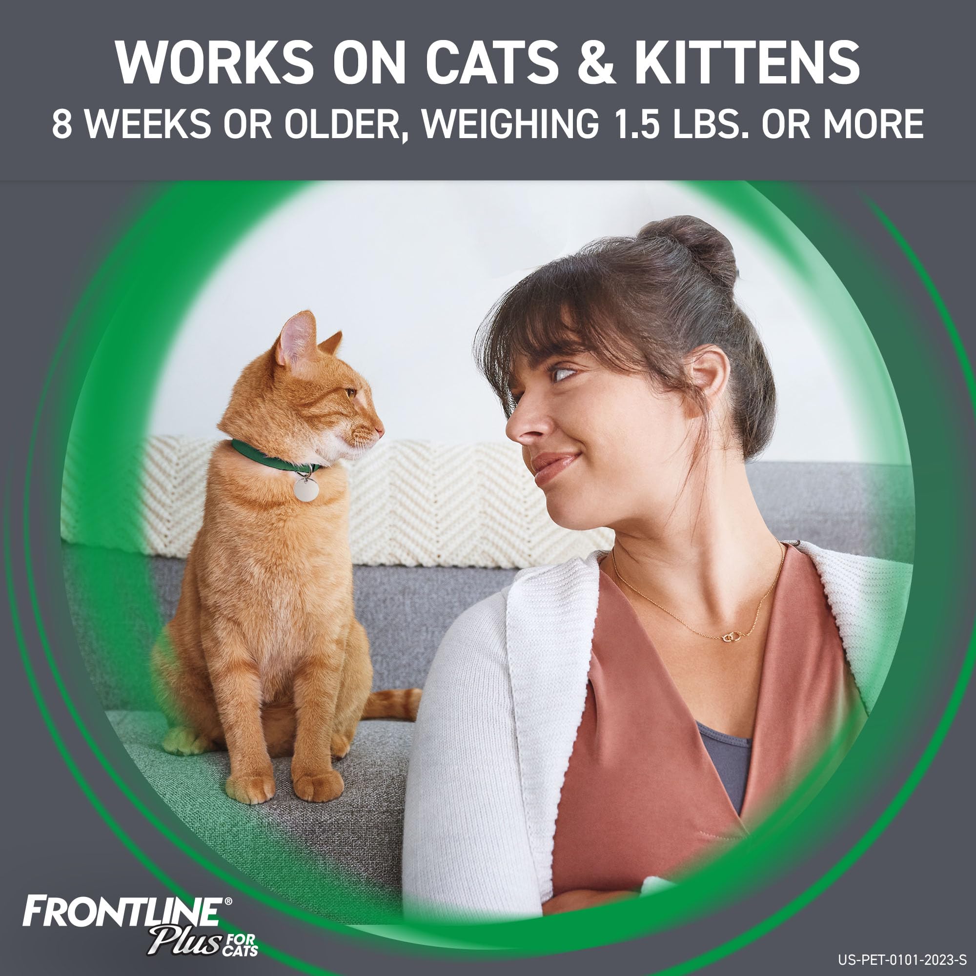 Foto 7 | Tratamiento Contra Pulgas Y Garrapatas Frontline Plus Para Gatos, 0,7 Kg - Venta Internacional.