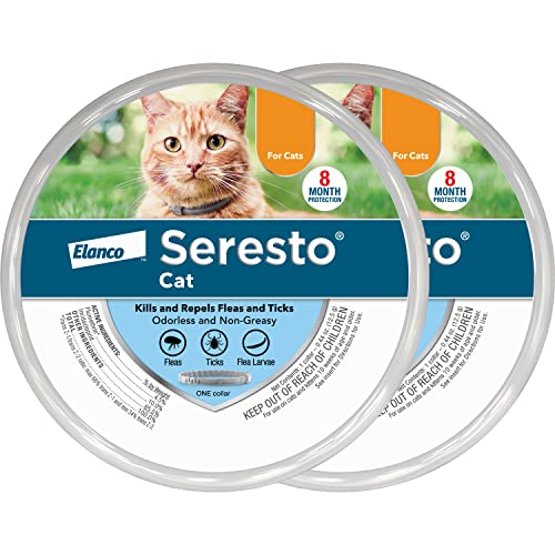Foto 2 pulgar | Collar Antipulgas Y Garrapatas De 8 Meses Para Gatos Seresto  Paquete De 2 - Venta Internacional.