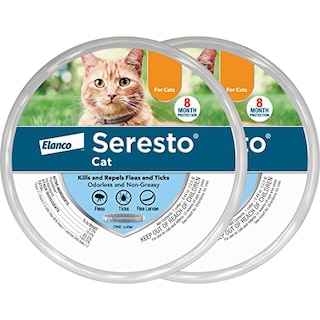Foto 1 | Collar Antipulgas Y Garrapatas De 8 Meses Para Gatos Seresto Paquete De 2 - Venta Internacional.