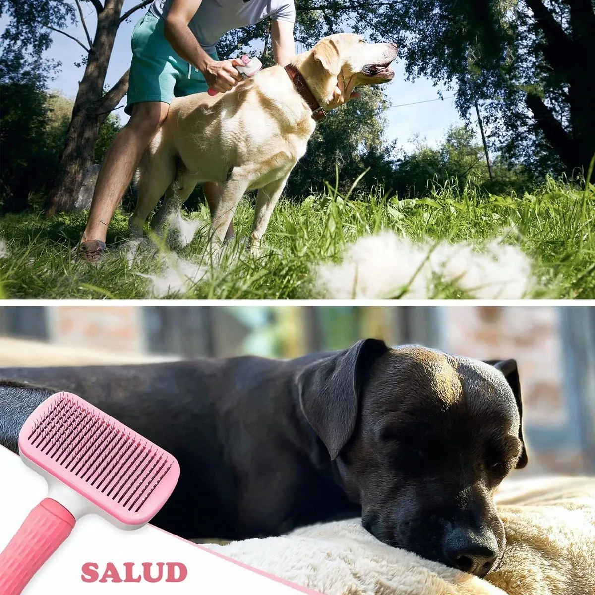 Foto 4 | Cepillo para Mascotas Eo Safe Imports ESI-7902 color Rosa 4 Piezas