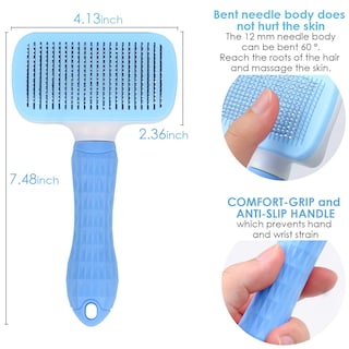 Foto 2 | Slicker Brush Jieyou, Autolimpiante, Para Perros Y Gatos - Venta Internacional.