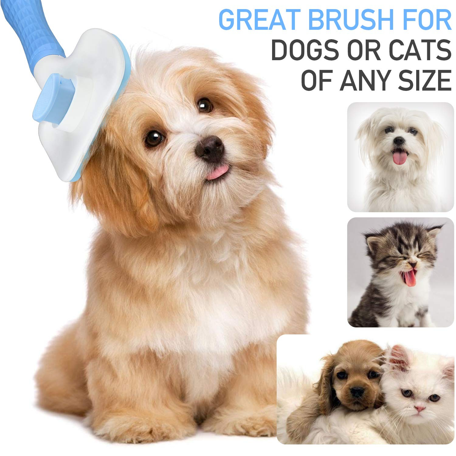 Foto 7 | Slicker Brush Jieyou, Autolimpiante, Para Perros Y Gatos - Venta Internacional.