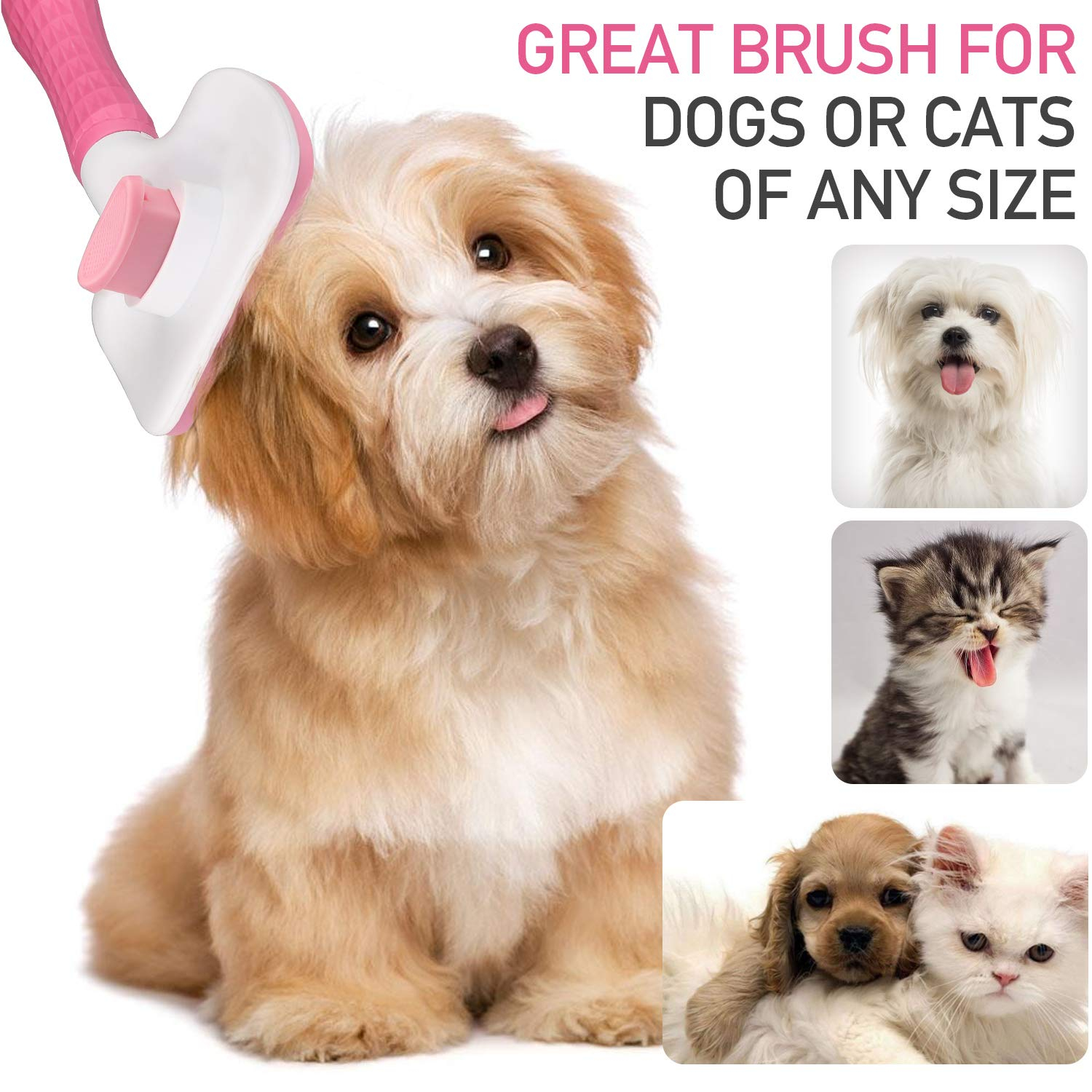 Foto 3 pulgar | Slicker Brush Jieyou, Autolimpiante, Para Perros Y Gatos - Venta Internacional.