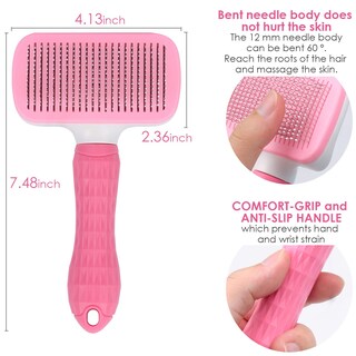 Foto 5 | Slicker Brush Jieyou, Autolimpiante, Para Perros Y Gatos - Venta Internacional.