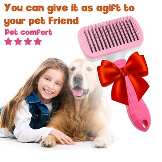Foto 5 | Slicker Brush Jieyou, Autolimpiante, Para Perros Y Gatos - Venta Internacional.