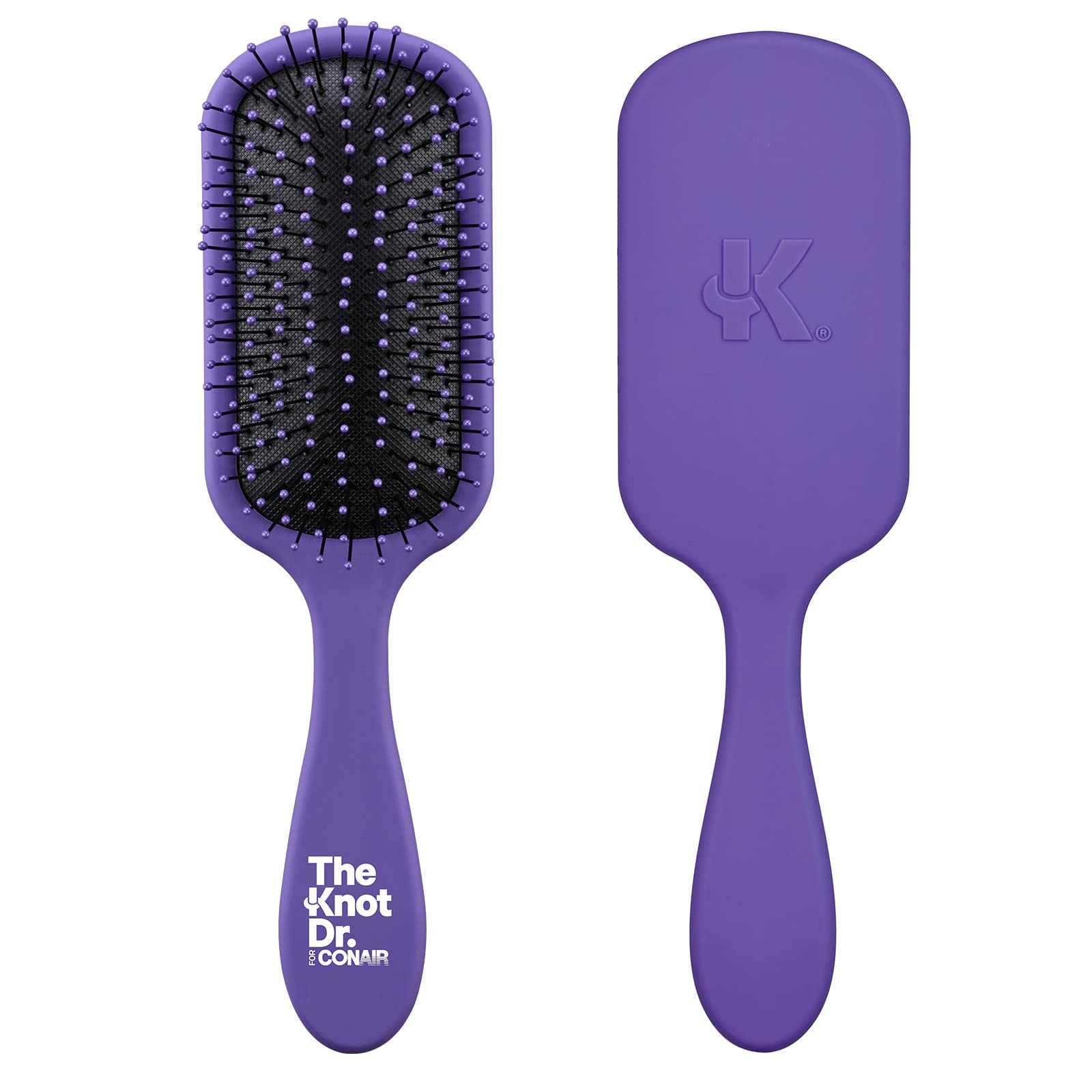 Foto 2 pulgar | Cepillo de Pelo Conair The Knot Dr. Wet & Dry Detangler Purpura - Venta Internacional