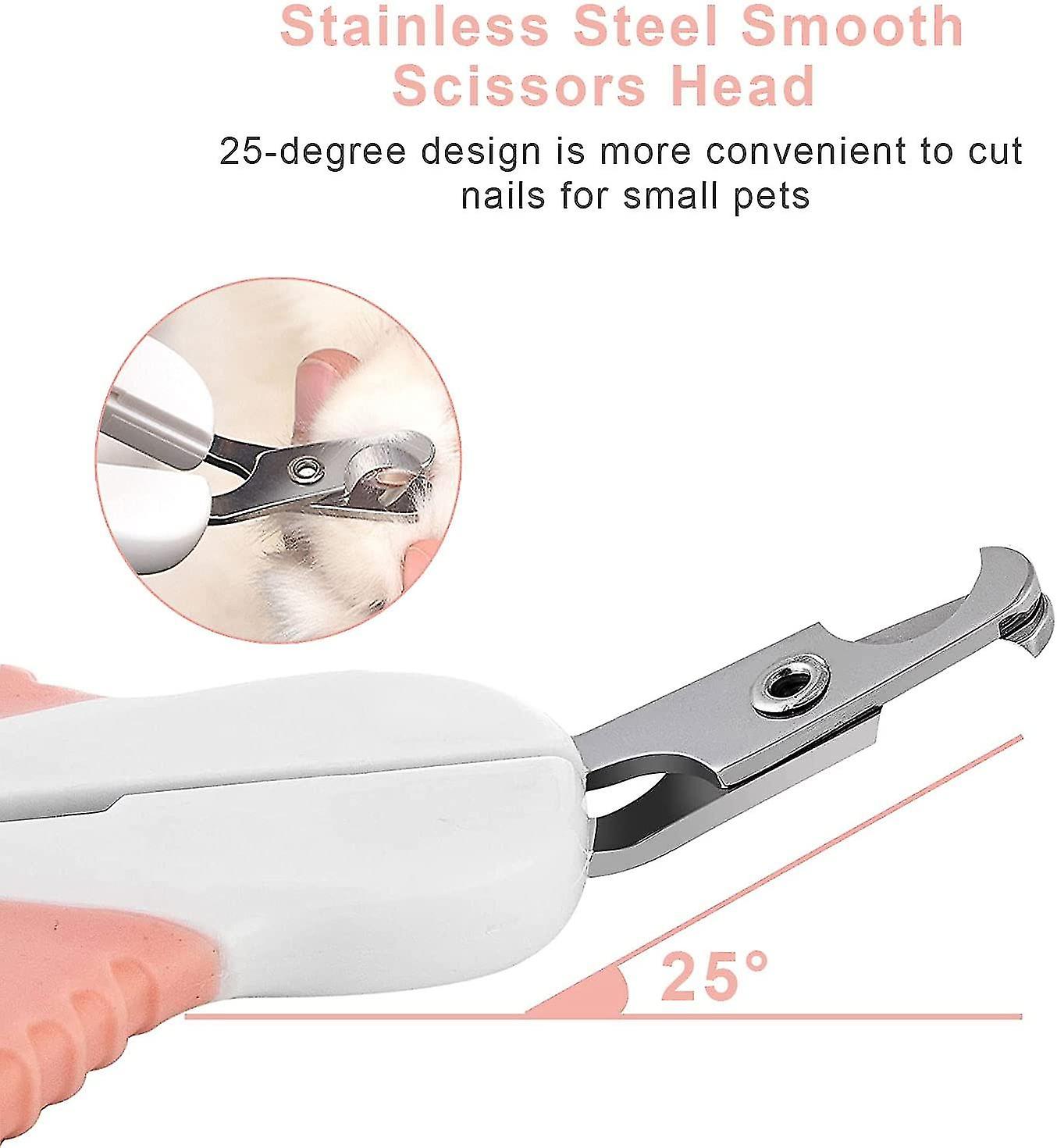 Foto 2 pulgar | Cortauñas Para Gatos Huoguo Con Protector De Seguridad Y Hoja Afilada - Venta Internacional.
