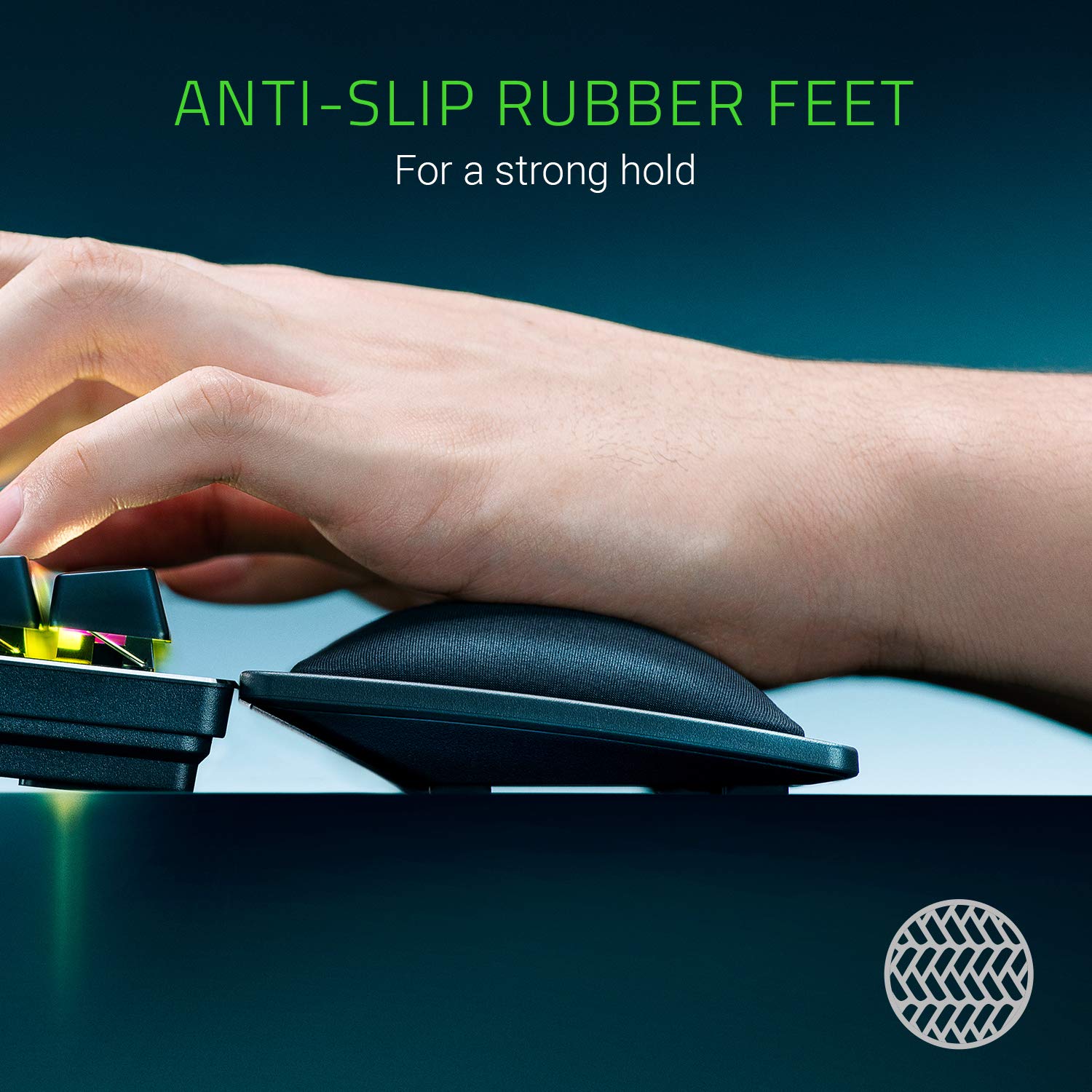Foto 3 | Reposamuñecas Razer Ergonomic Pro Para Teclados De Tamaño Completo - Venta Internacional.