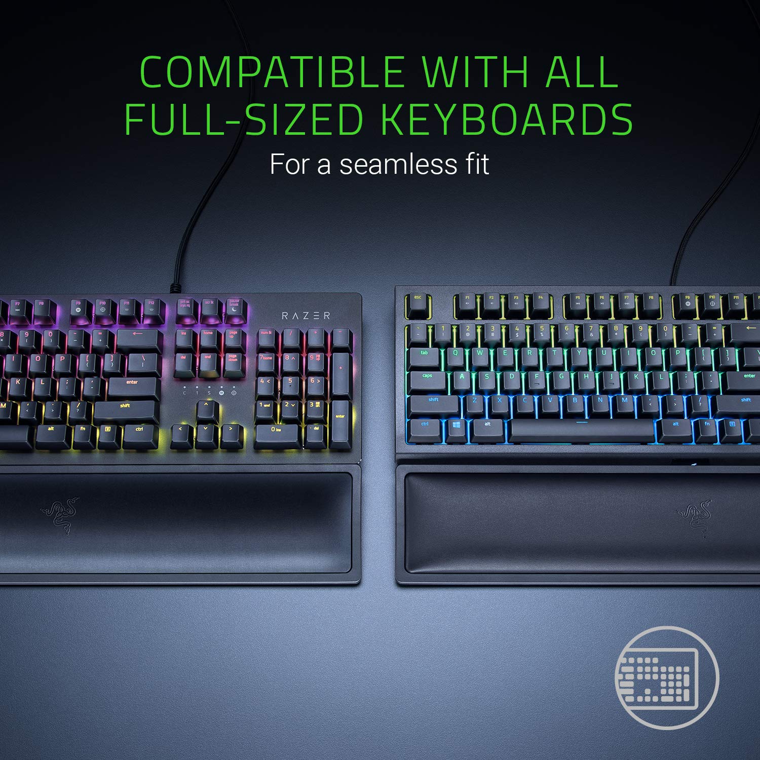 Foto 4 | Reposamuñecas Razer Ergonomic Pro Para Teclados De Tamaño Completo - Venta Internacional.