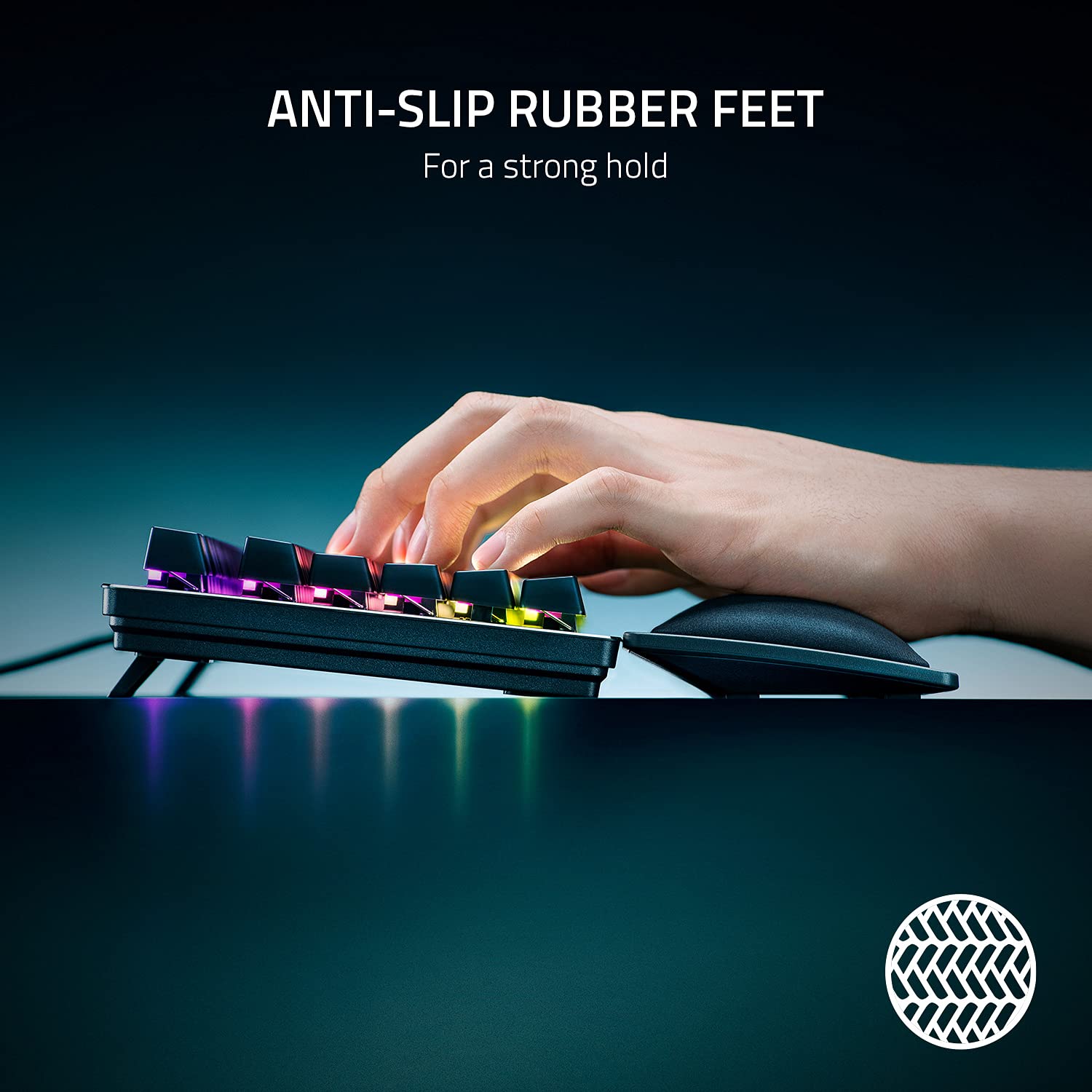 Foto 5 pulgar | Reposamuñecas Razer Ergonómico Para Miniteclados, Espuma Viscoelástica - Venta Internacional.