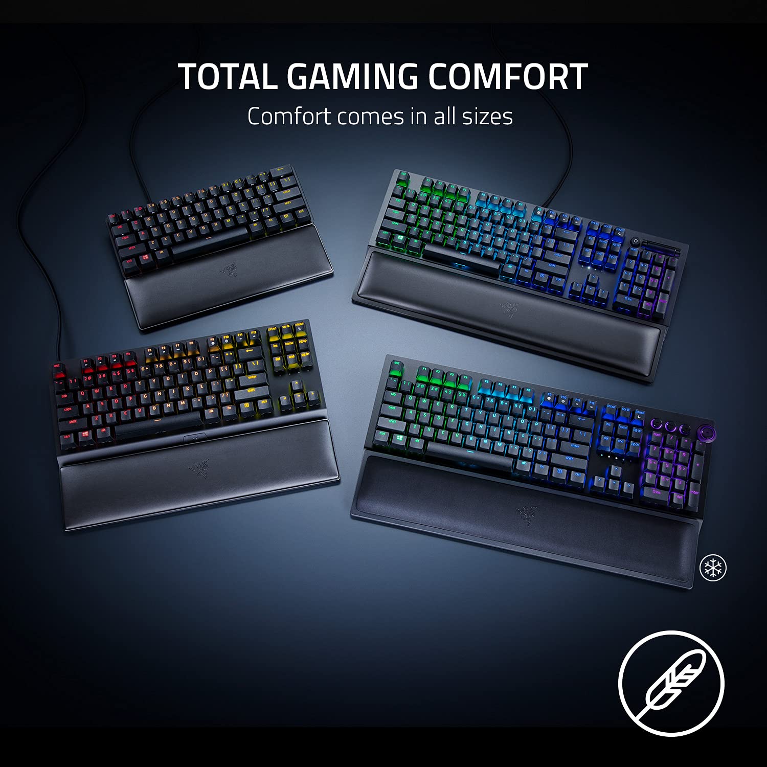 Foto 6 pulgar | Reposamuñecas Razer Ergonómico Para Miniteclados, Espuma Viscoelástica - Venta Internacional.