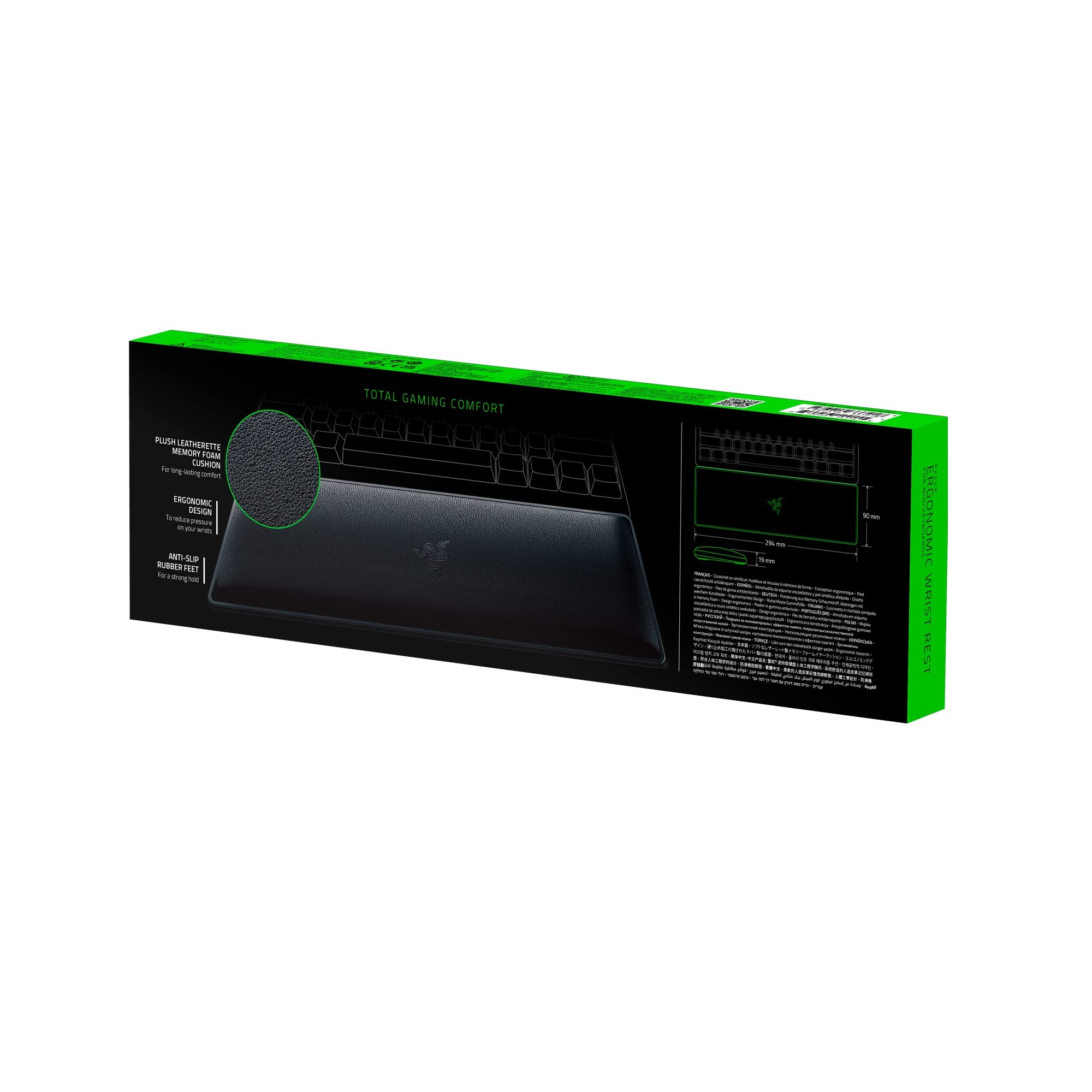 Foto 7 pulgar | Reposamuñecas Razer Ergonómico Para Miniteclados, Espuma Viscoelástica - Venta Internacional.