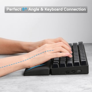 Foto 7 | Almohadilla Reposamuñecas Para Teclado Redragon P035 Meteor S Memory Foam - Venta Internacional.