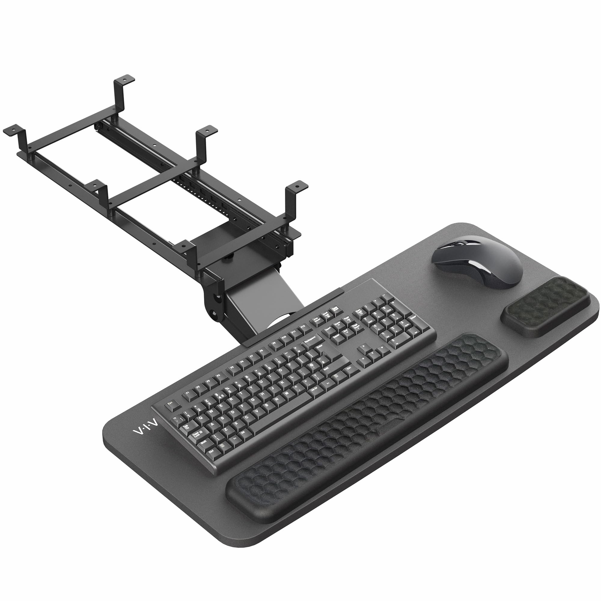 Bandeja Para Teclado Y Ratón Vivo Premium Ajustable Mount-kb27p-b - Venta Internacional.