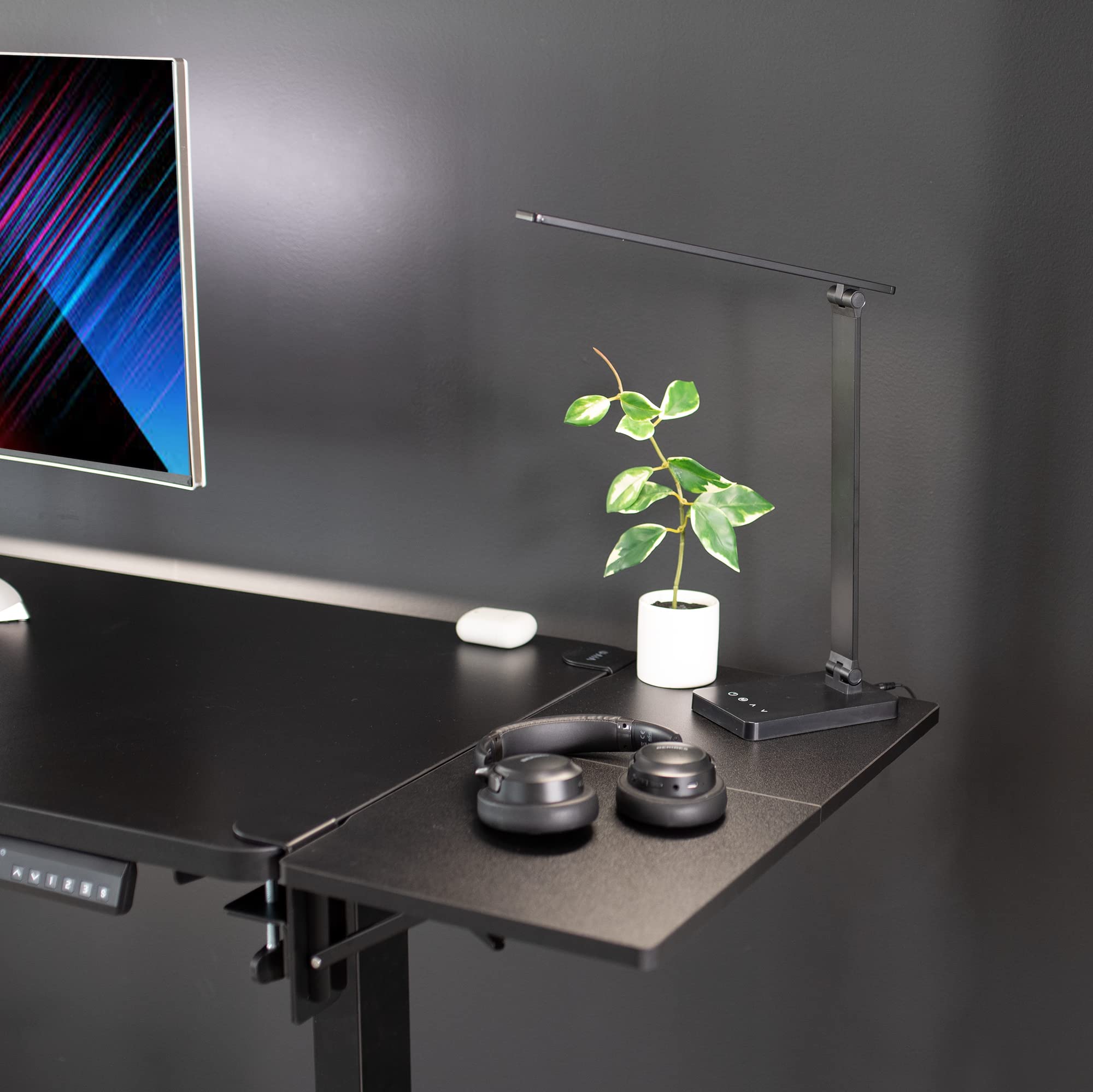 Foto 3 pulgar | Extensor De Escritorio Vivo Desk-ext24 Con Pinza 60 X 30 Cm Negro - Venta Internacional.
