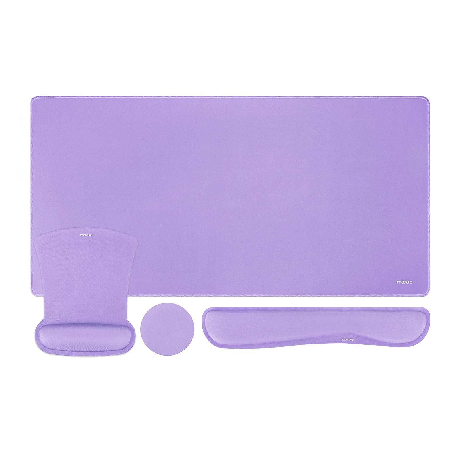 Foto 1 | Set De Alfombrillas Para Teclado Y Ratón Mosiso Large Gaming, Color Morado - Venta Internacional.